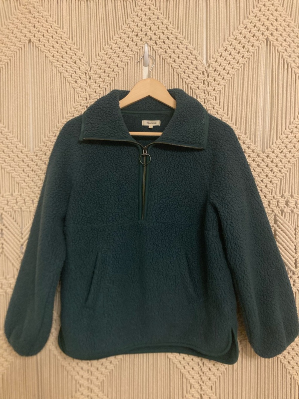 Madewell Polartec Fleece Half-Zip Jacket - Picture 3 of 5